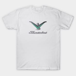Thunderbird Emblem with Script T-Shirt